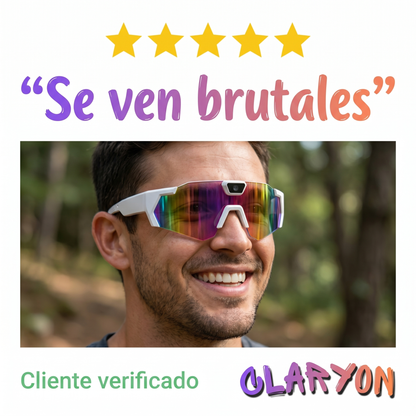 Gafas Inteligentes con Bluetooth y Cámara para Ciclismo